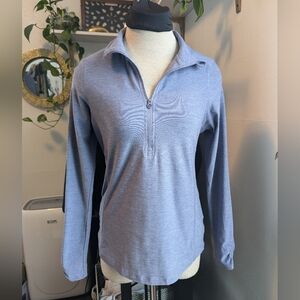 Layer 8 Stride Half Zip Women's Activewear Lavender Yoga Long sleeve Top